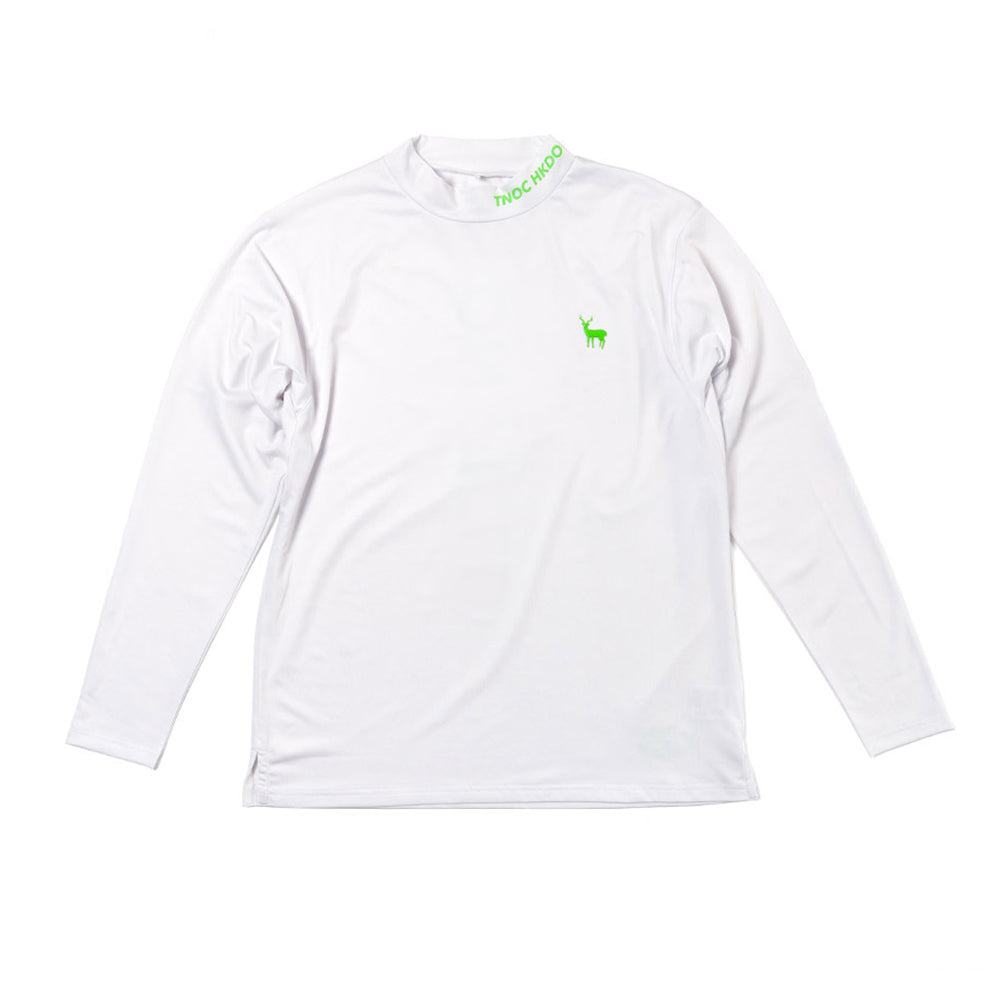 MINEDENIM Big Nosleeve T-SH - WHT 登坂 着用