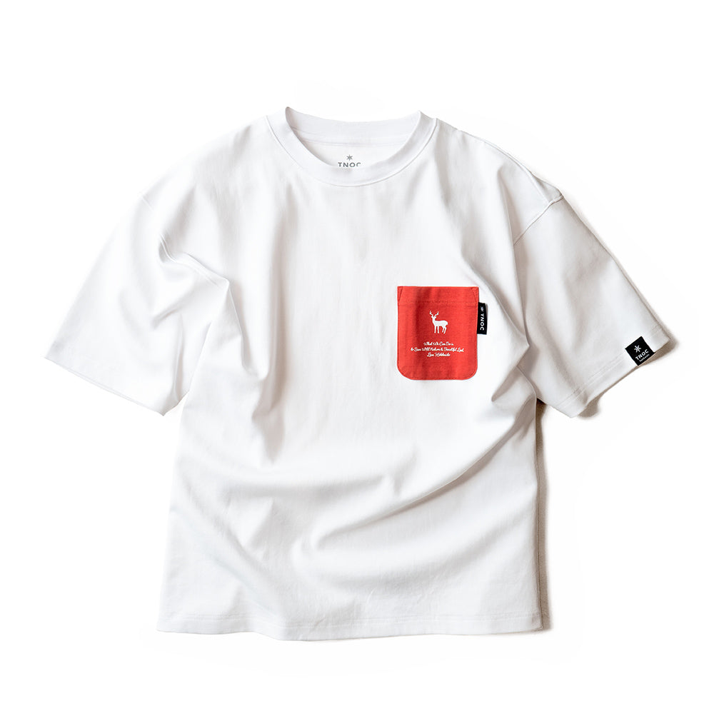 TNOC THE TEE PONTE SNOW WHITE / R-POCKET