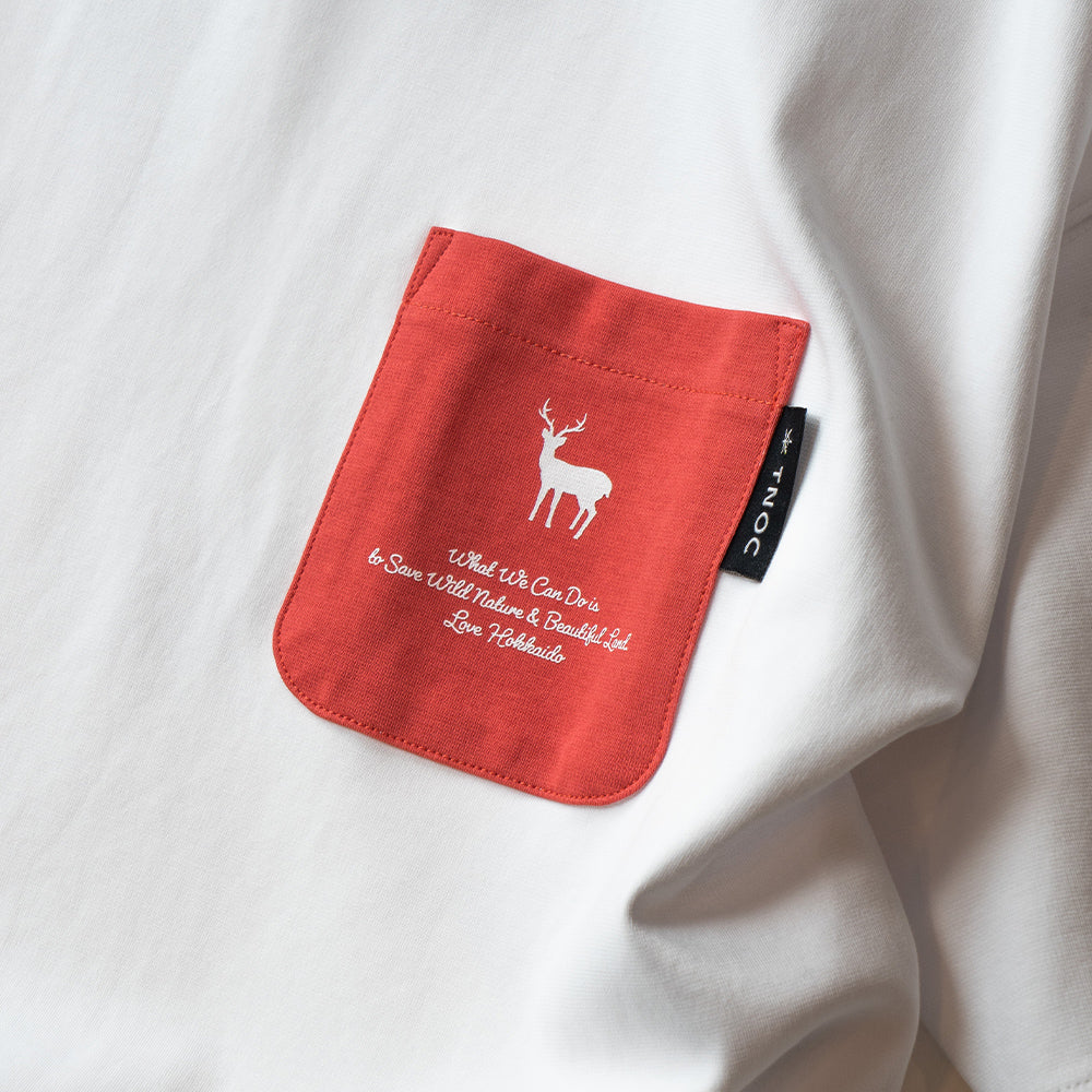 TNOC THE TEE PONTE SNOW WHITE / R-POCKET