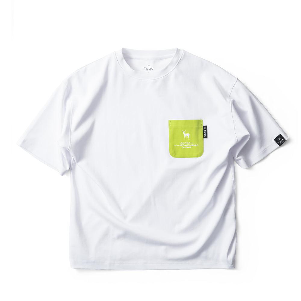 TNOC THE TEE PONTE SNOW WHITE / R-POCKET