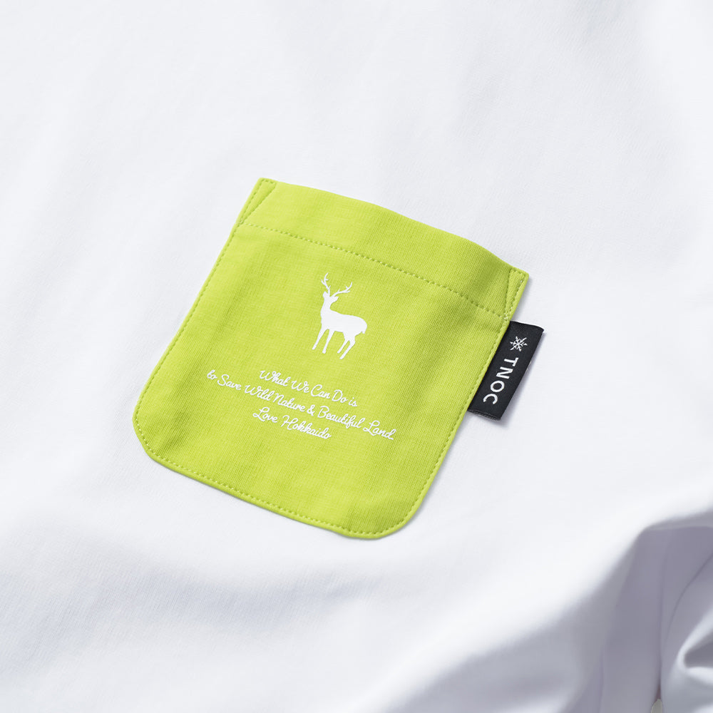 TNOC THE TEE PONTE SNOW WHITE / R-POCKET