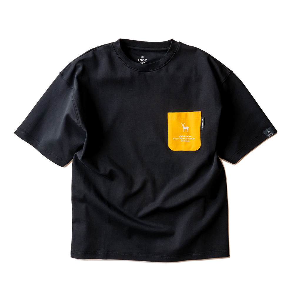 TNOC THE TEE PONTE NIGHT BLACK / R-POCKET