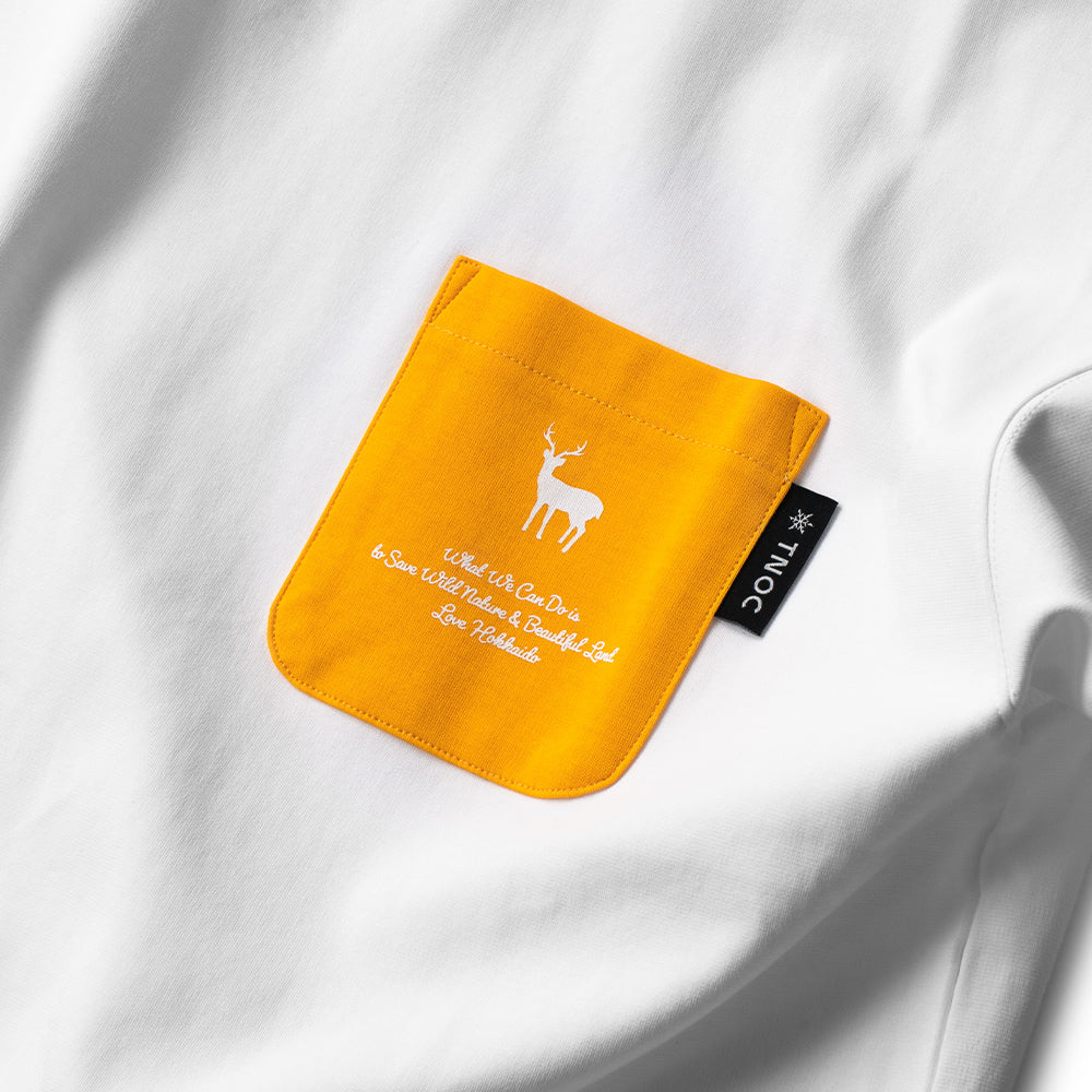 TNOC THE TEE PONTE SNOW WHITE / R-POCKET