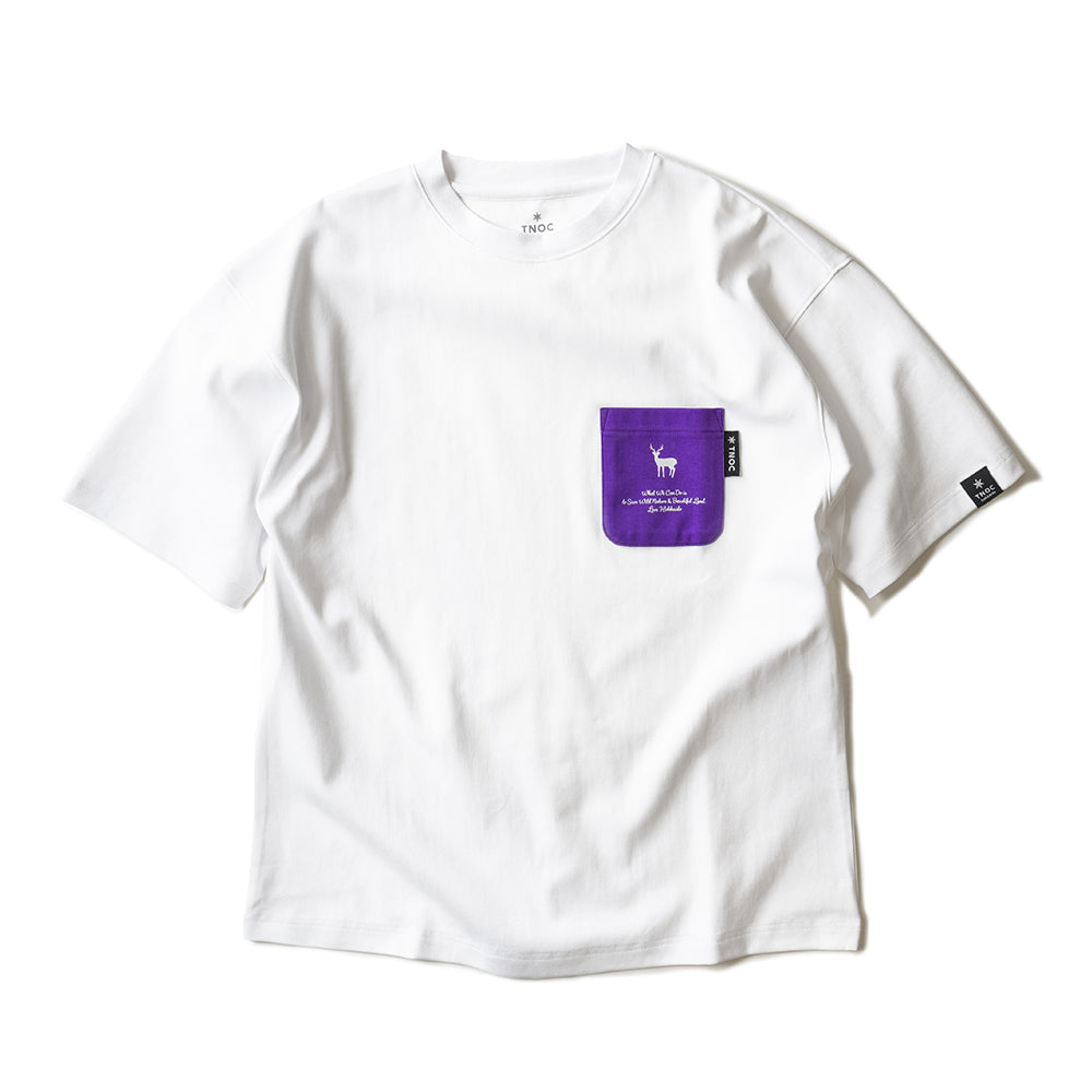 TNOC THE TEE PONTE SNOW WHITE / R-POCKET
