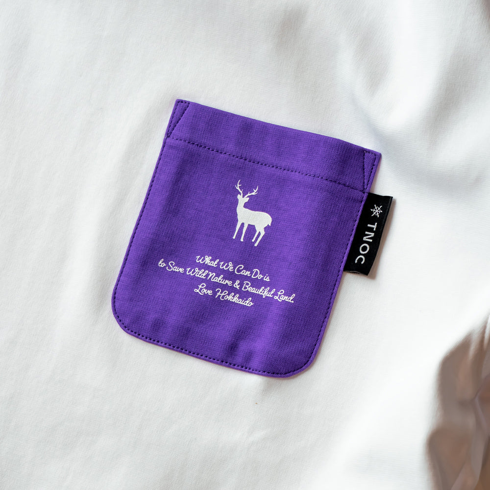 TNOC THE TEE PONTE SNOW WHITE / R-POCKET