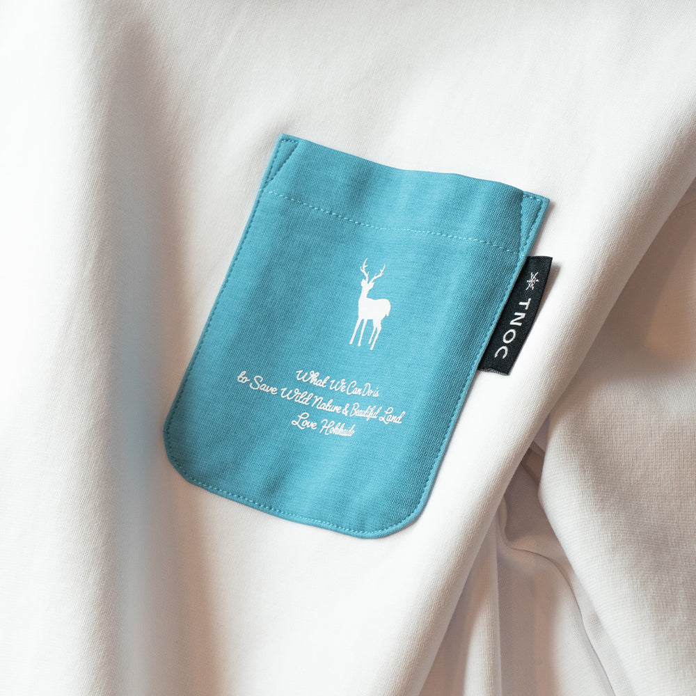 TNOC THE TEE PONTE SNOW WHITE / R-POCKET