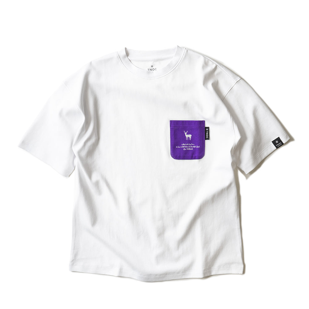 TNOC THE TEE PONTE SNOW WHITE / R-POCKET