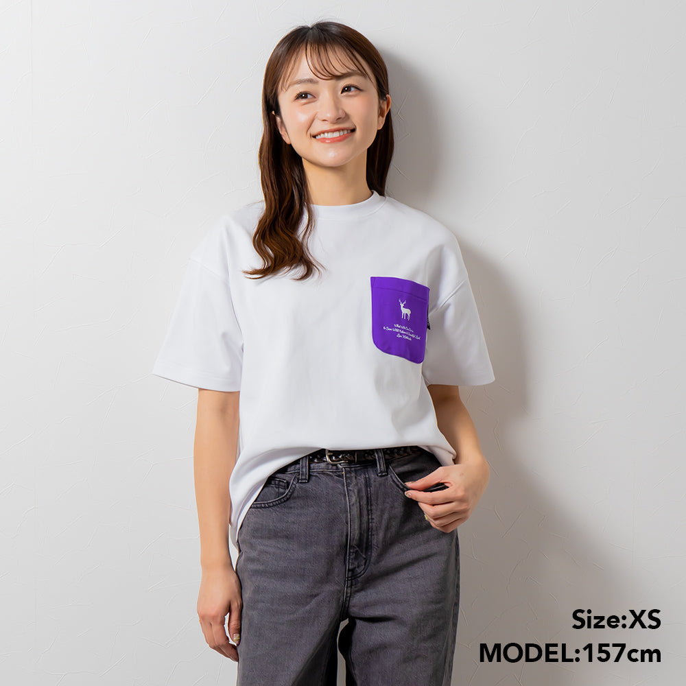 TNOC THE TEE PONTE SNOW WHITE / R-POCKET