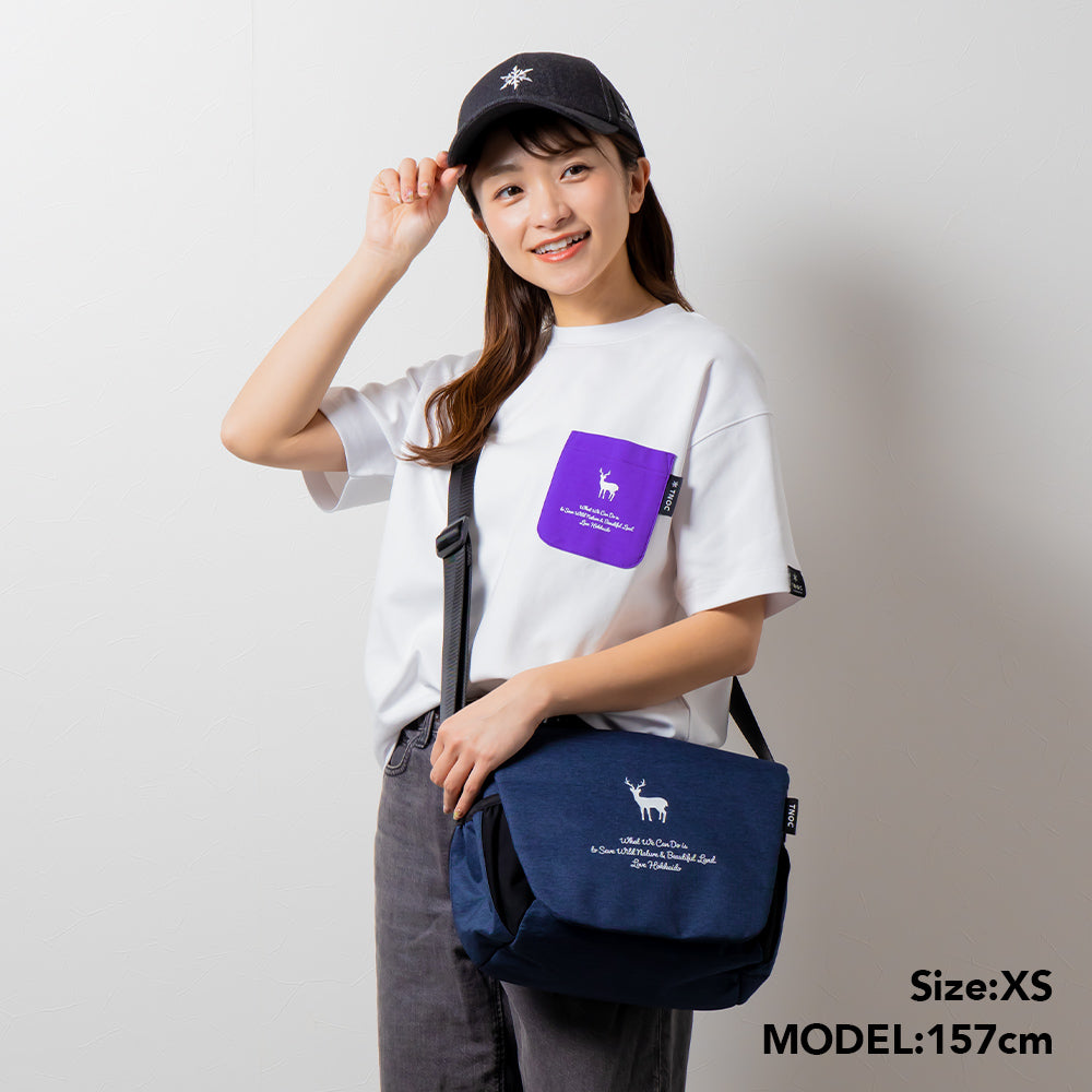 TNOC THE TEE PONTE SNOW WHITE / R-POCKET