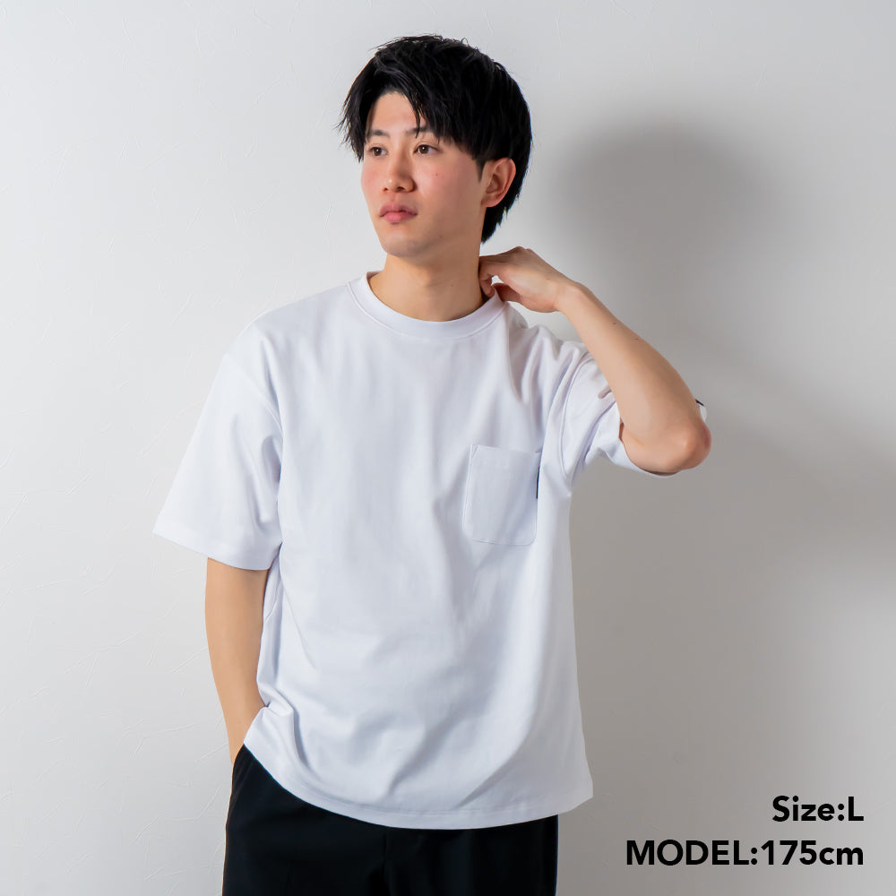 TNOC THE TEE PONTE SNOW WHITE / R-POCKET