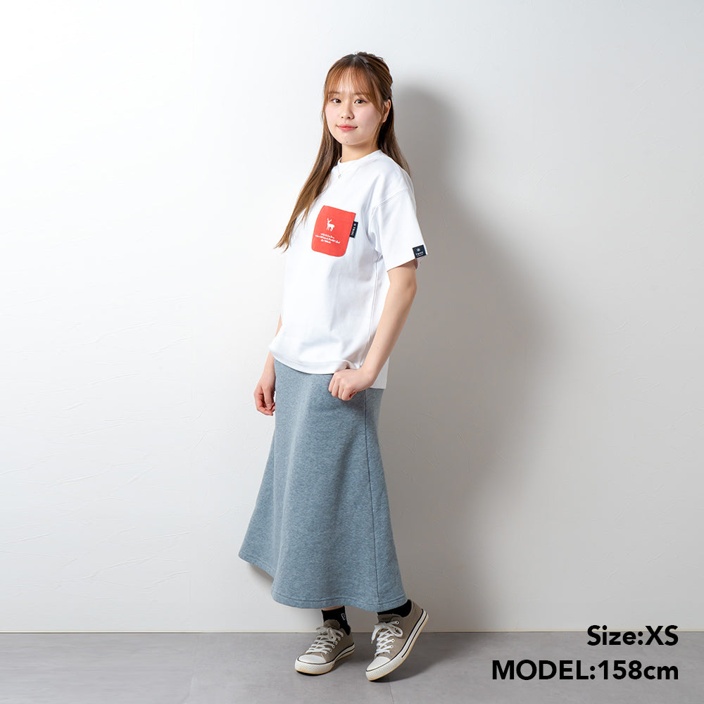 TNOC THE TEE PONTE SNOW WHITE / R-POCKET