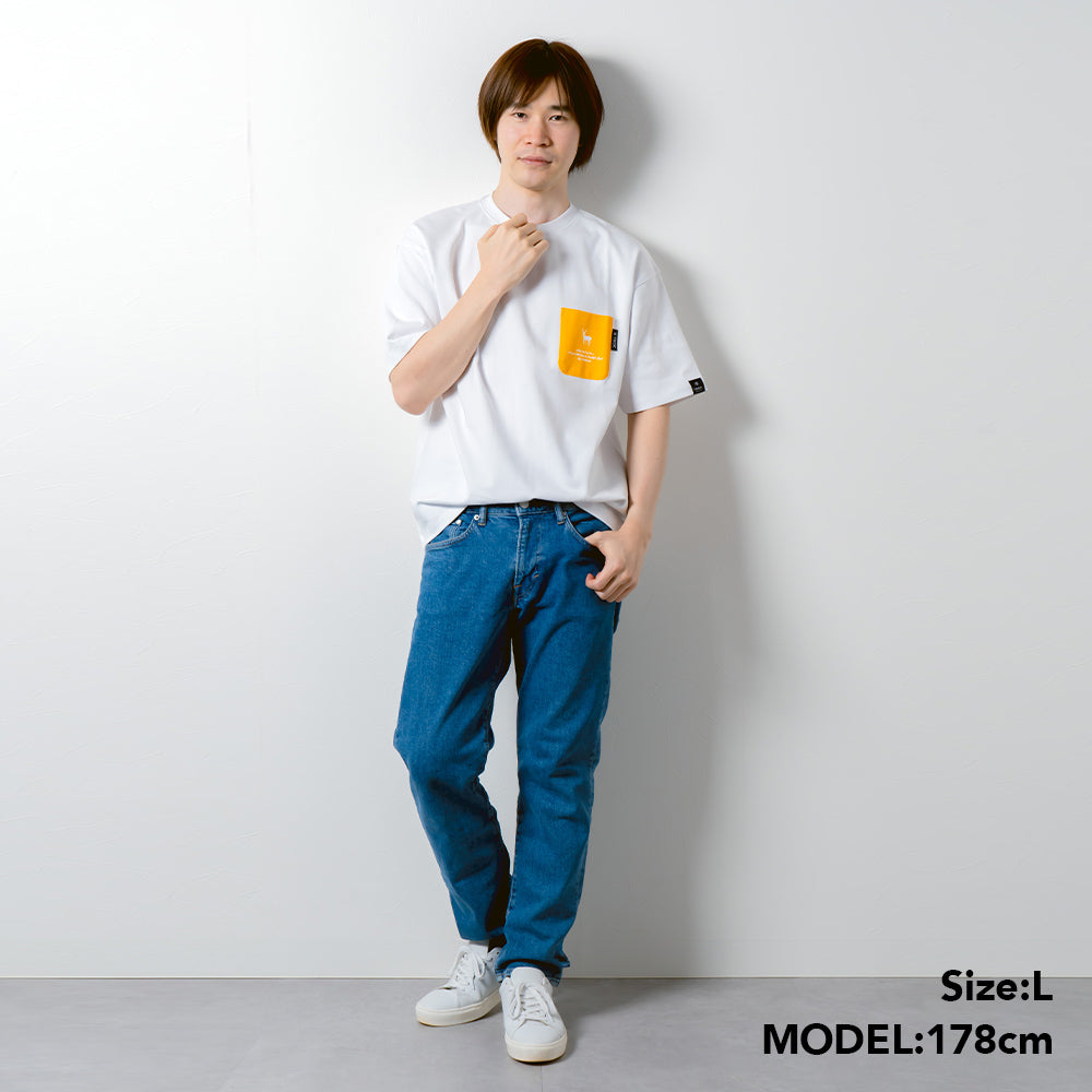 TNOC THE TEE PONTE SNOW WHITE / R-POCKET