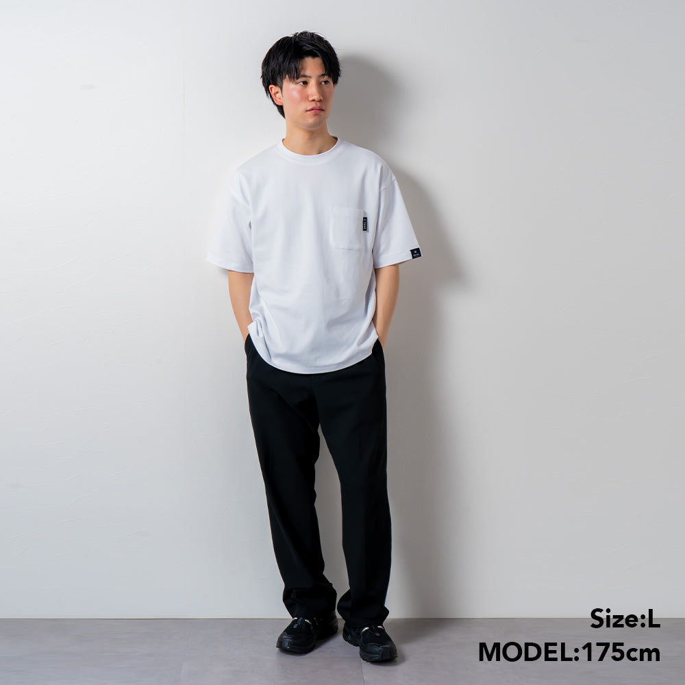 TNOC THE TEE PONTE SNOW WHITE / R-POCKET