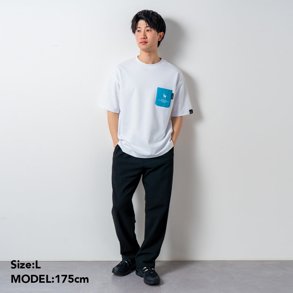TNOC THE TEE PONTE SNOW WHITE / R-POCKET