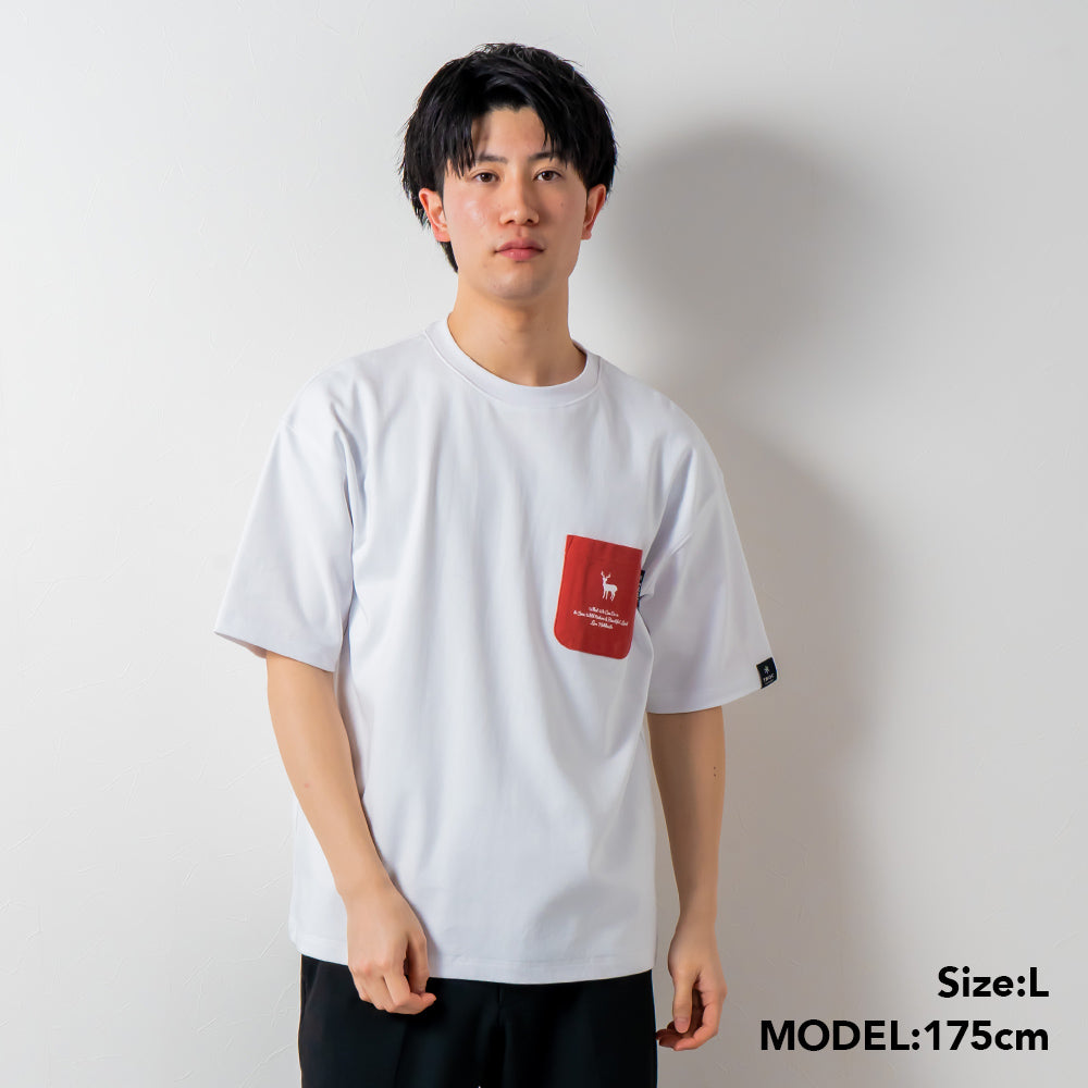 TNOC THE TEE PONTE SNOW WHITE / R-POCKET