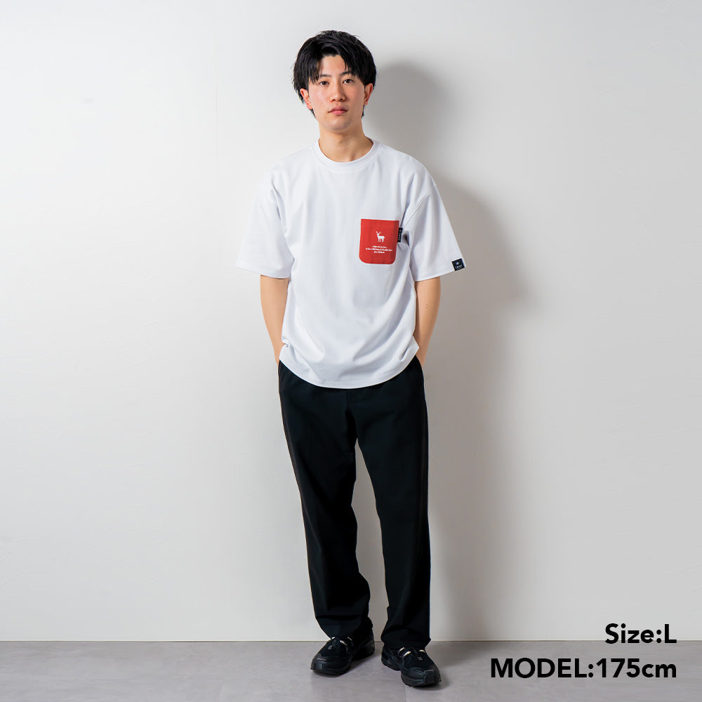 TNOC THE TEE PONTE SNOW WHITE / R-POCKET