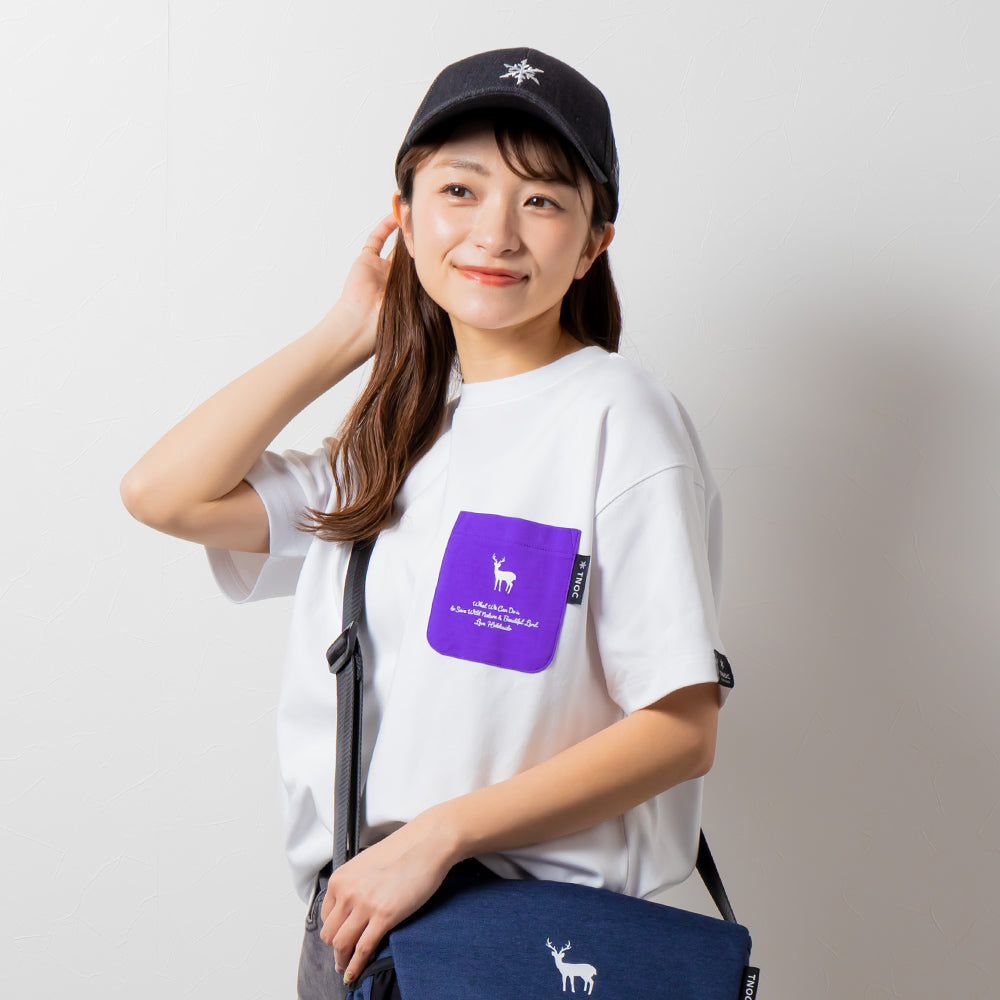 TNOC THE TEE PONTE SNOW WHITE / R-POCKET