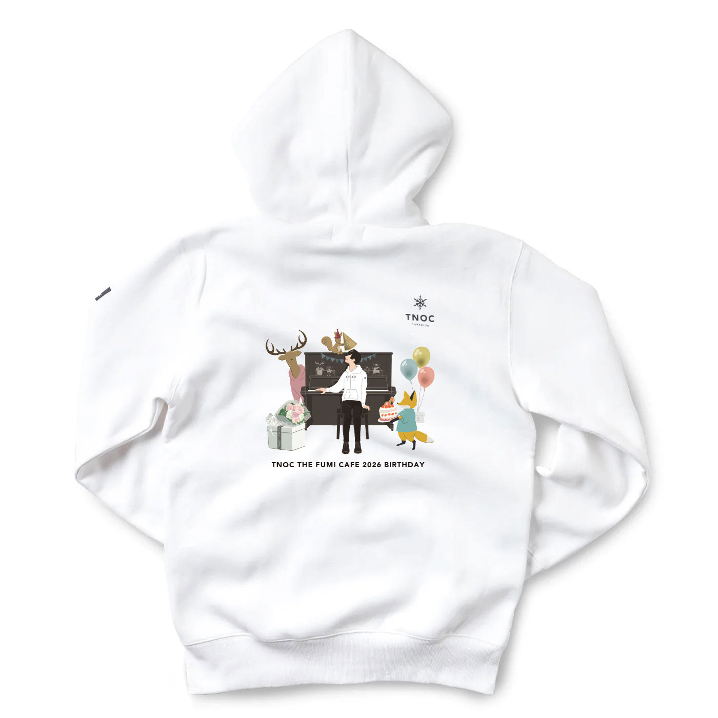 TNOC THE HOODIE ZIPUP FUMI CAFE 2026 BIRTHDAY