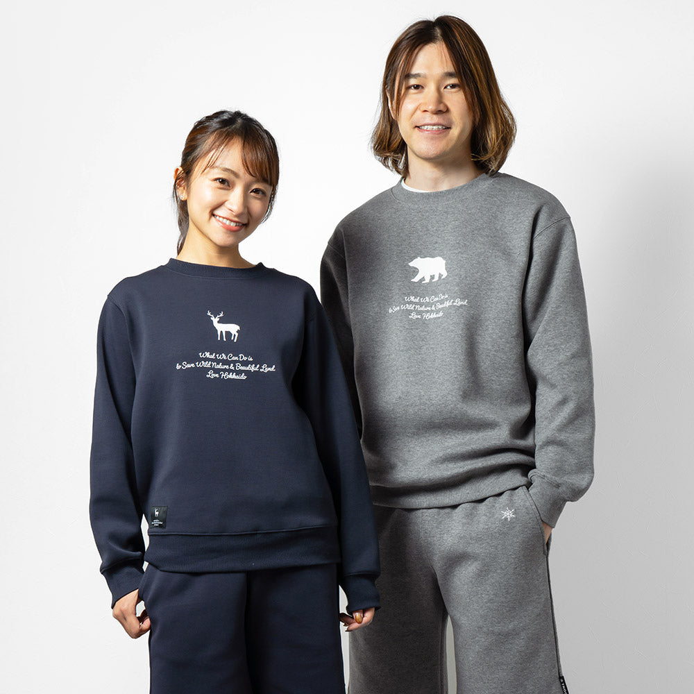TNOC THE CREW NECK-AK / BEAR