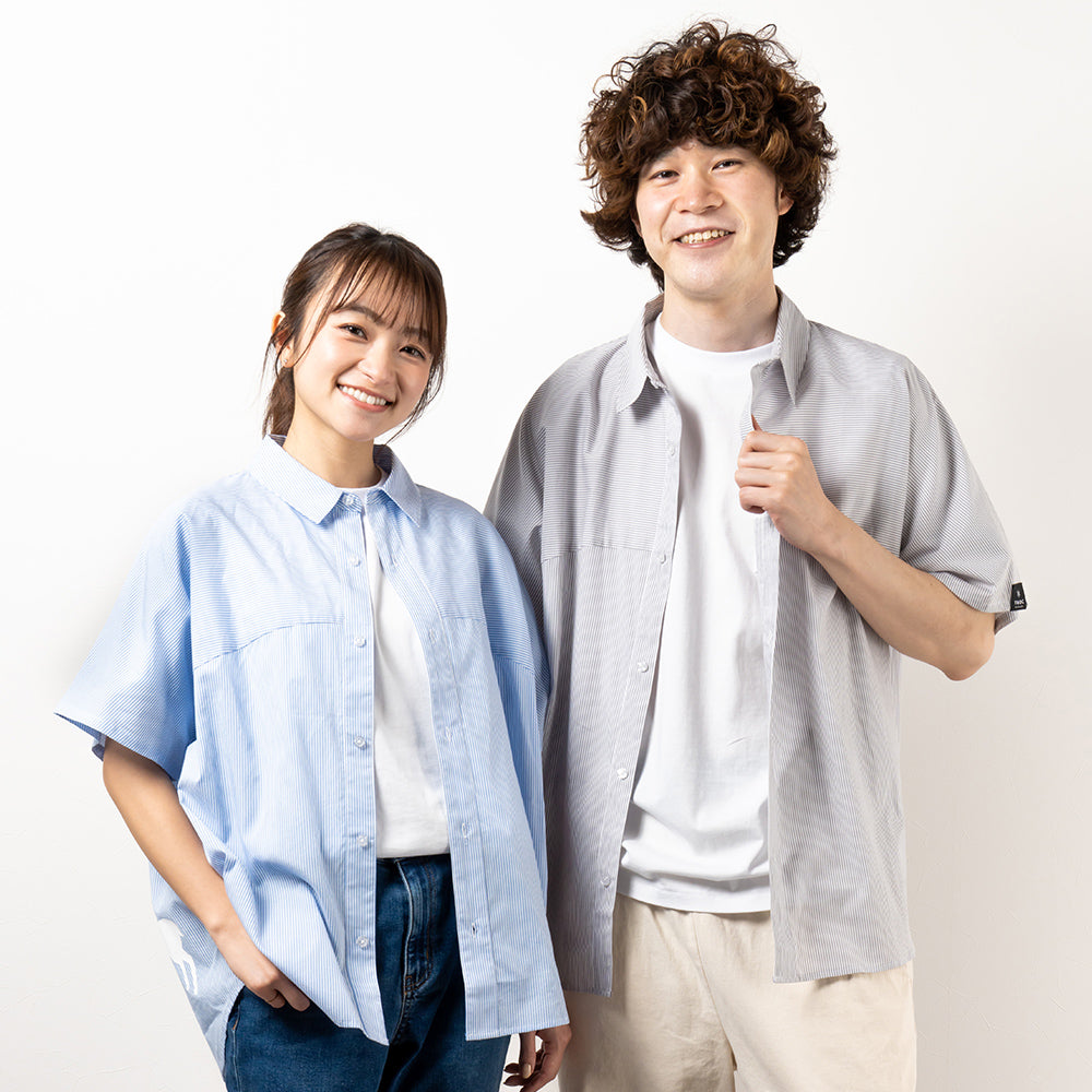 TNOC THE SHIRT BIG SHAPE SHORT SLEEVE STRIPE