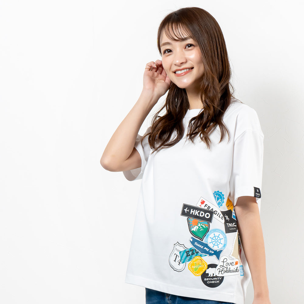 TNOC THE TEE2 BIG SHAPE / TRAVEL STICKERS