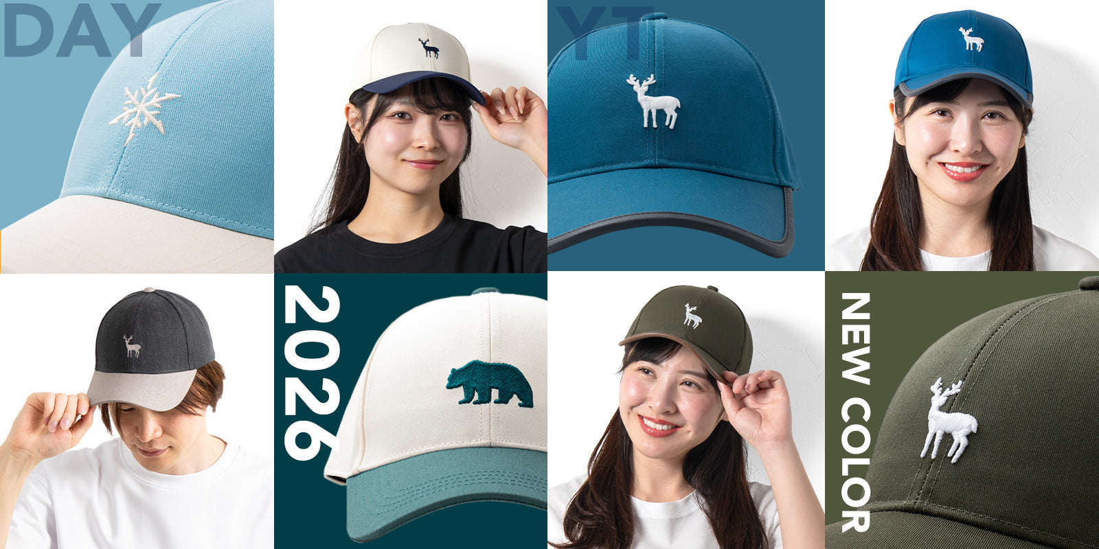 CAP DAYとCAP-YTに2026年新カラーが登場