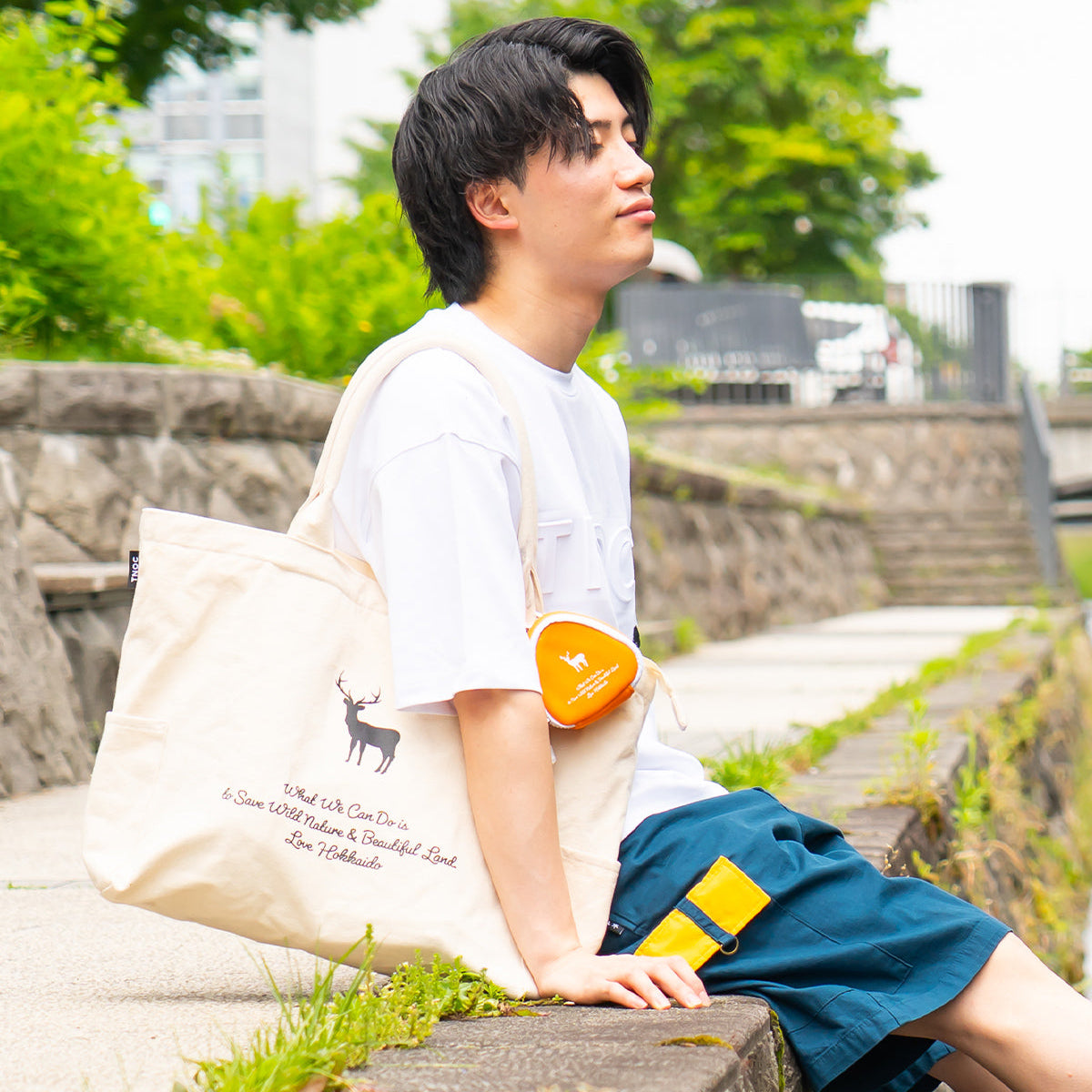 毎日のおでかけも。 北海道への旅行も。 このバッグと一緒に。