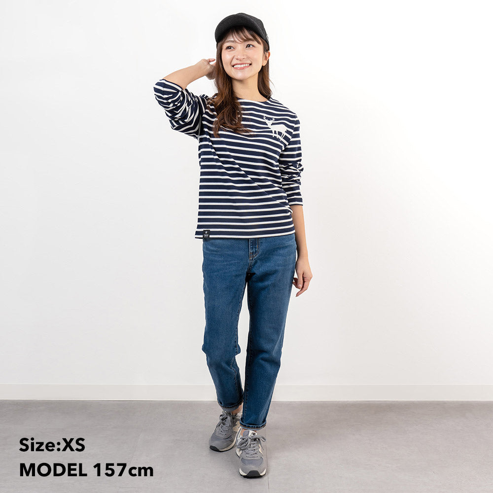 TNOC THE TEE LONG SLEEVE THIN STRIPE