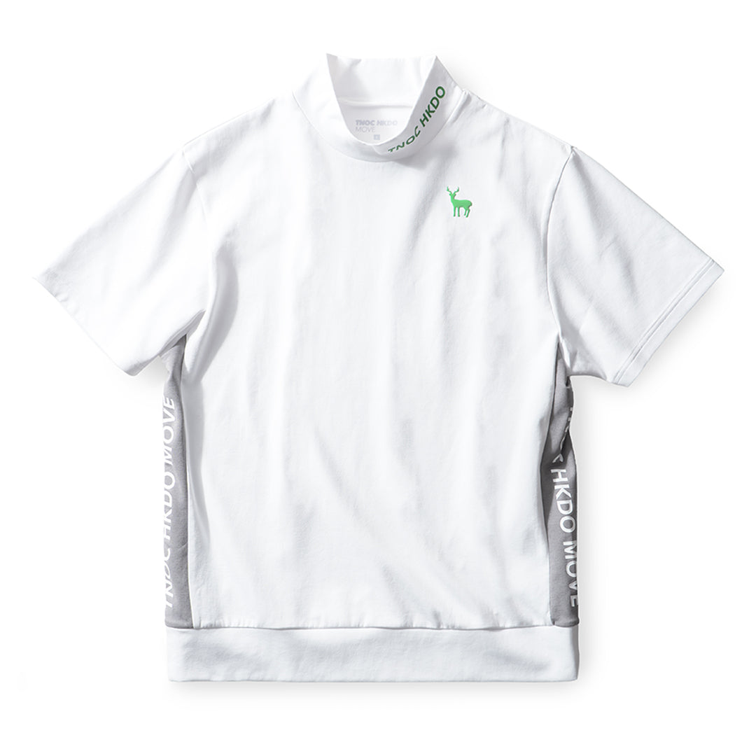TNOC HKDO MOVE THE TEE-LS2 MOCK TURTLENECK SIDE LOGO