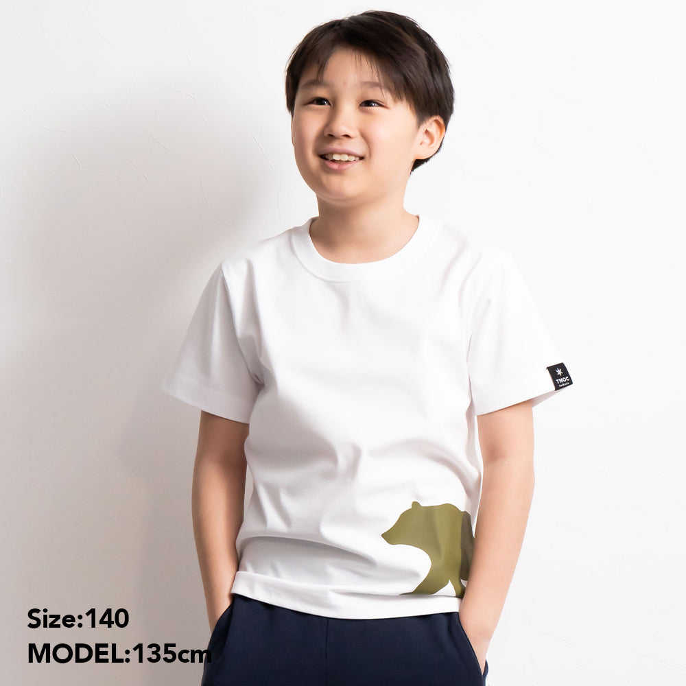 TNOC THE TEE2 BIG SHAPE KIDS / KITSUNE