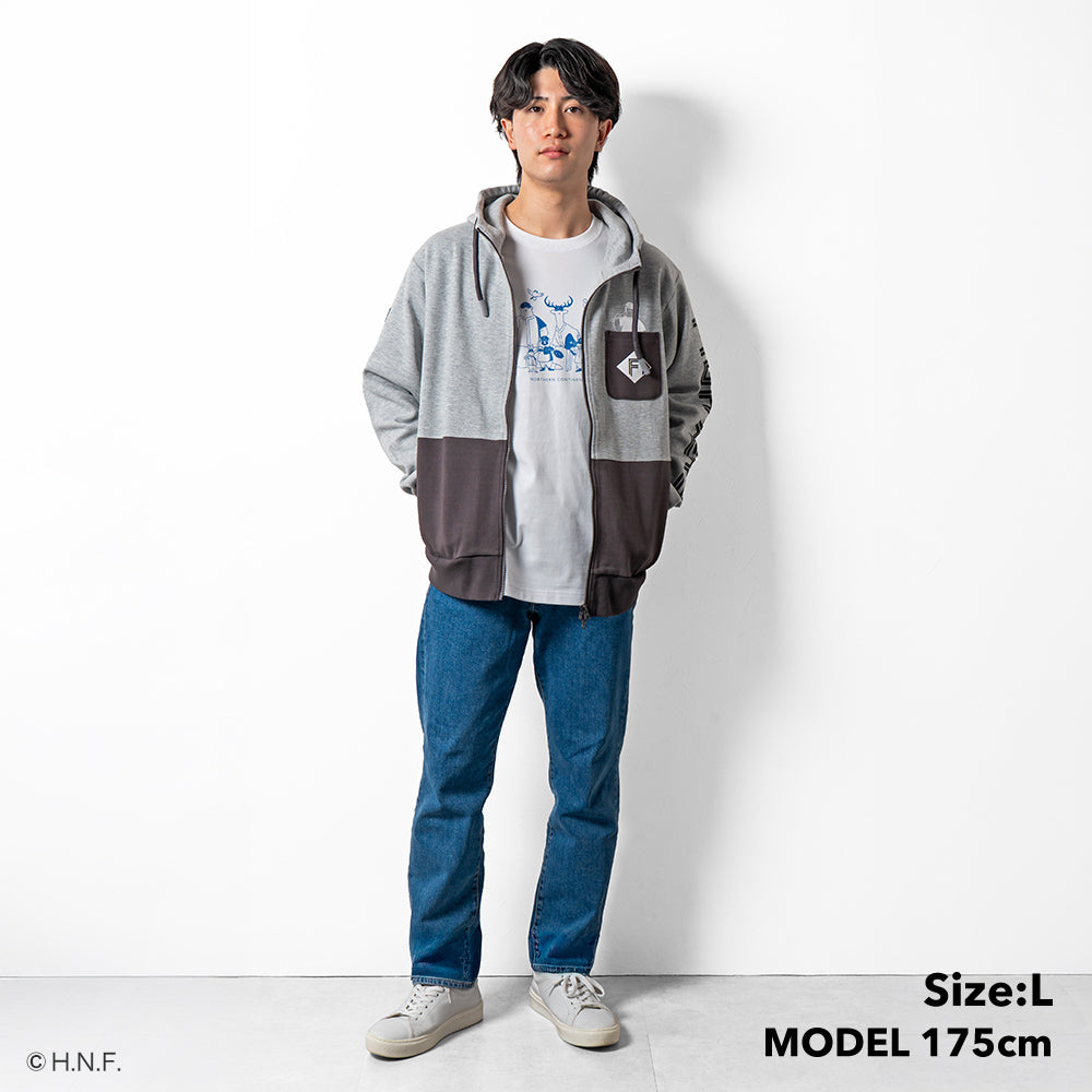F/MODE TNOC THE HOODIE ZIPUP-AK