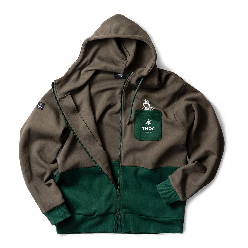 TNOC THE HOODIE ZIPUP-AK