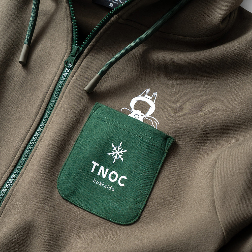 TNOC THE HOODIE ZIPUP-AK
