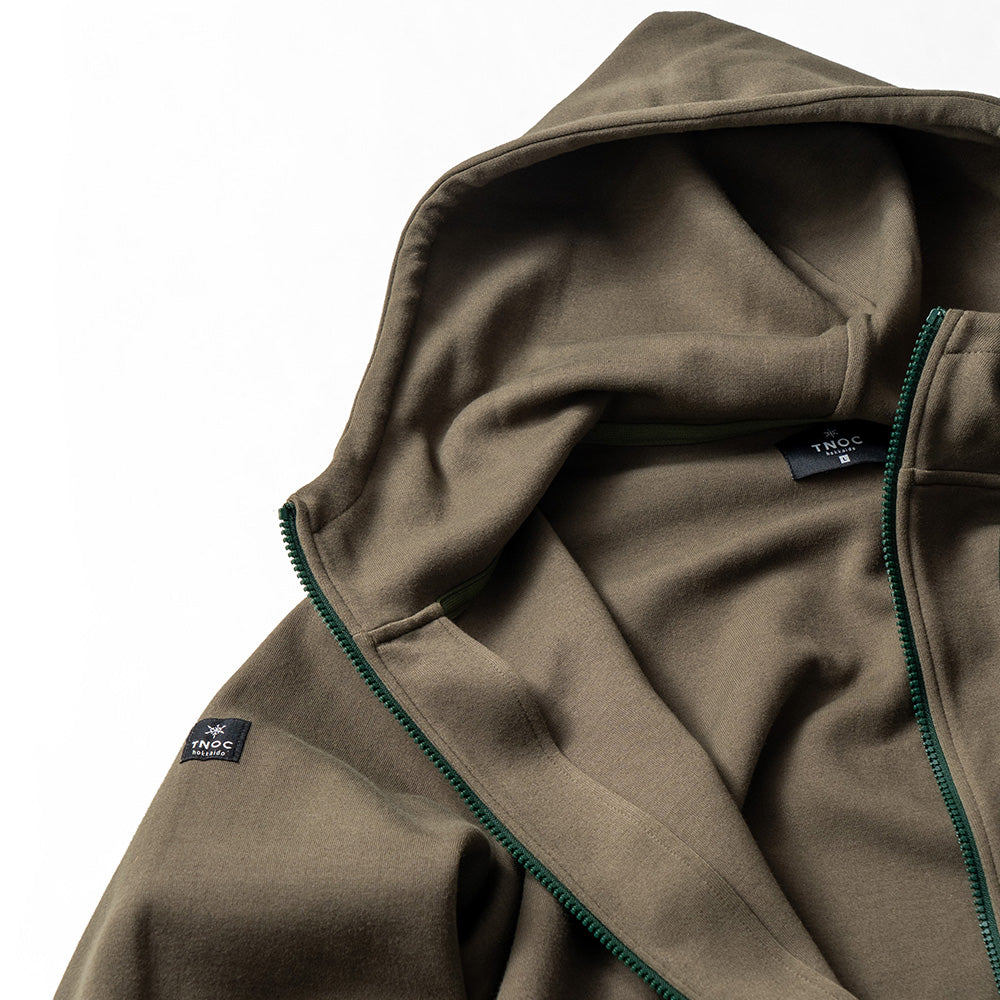 トップス ouk TNOC THE HOODIE ZIPUP-AK