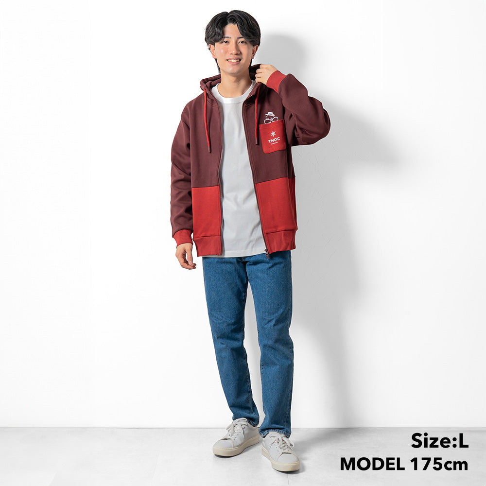 TNOC THE HOODIE ZIPUP-AK