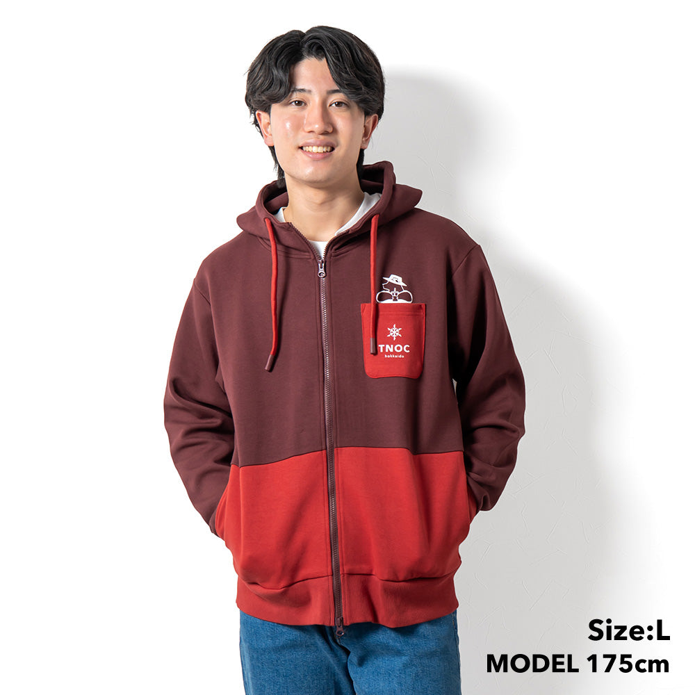 TNOC THE HOODIE ZIPUP-AK