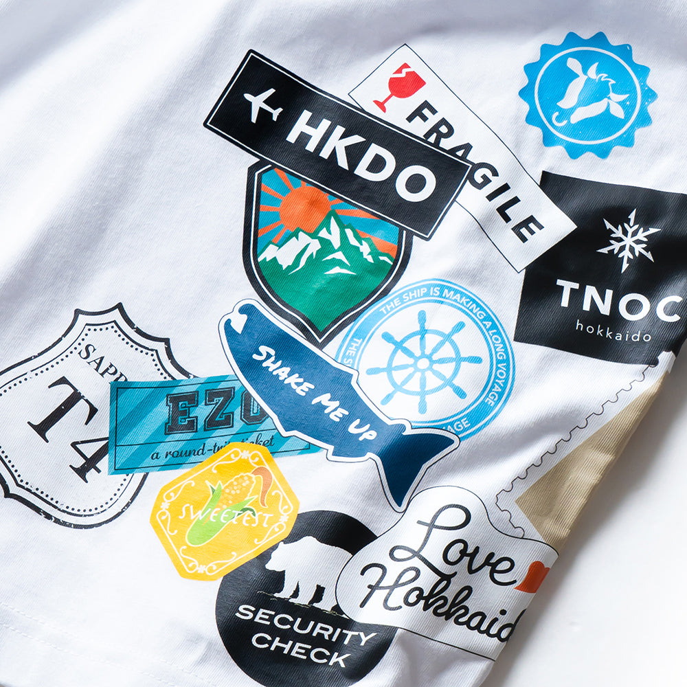 TNOC THE TEE2 BIG SHAPE / TRAVEL STICKERS