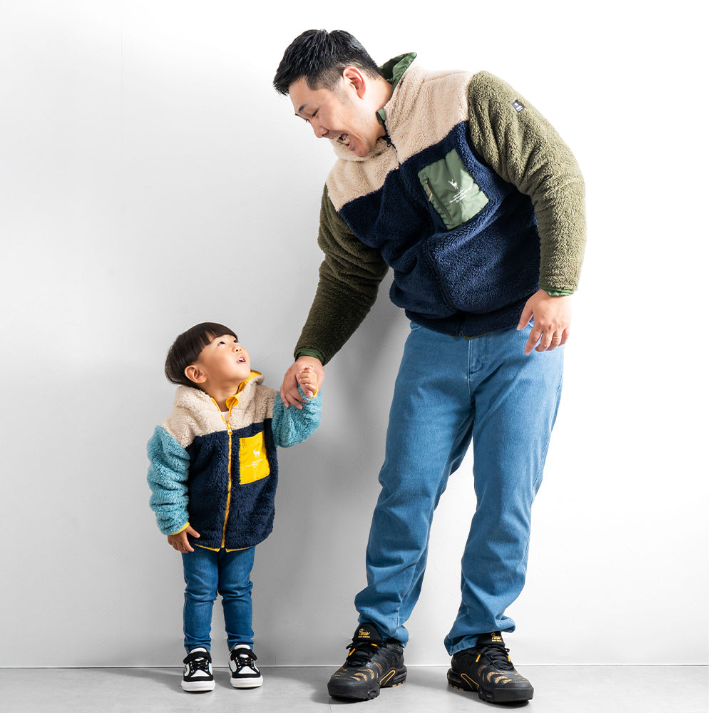 TNOC THE FLEECE HOODIE ZIPUP2.5 KIDS