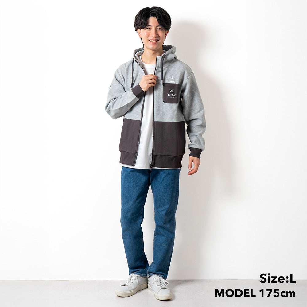 TNOC THE HOODIE ZIPUP-AK