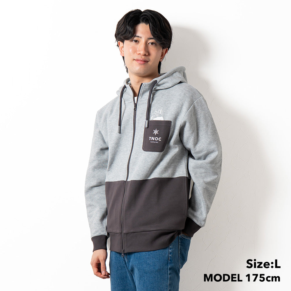 TNOC THE HOODIE ZIPUP-AK
