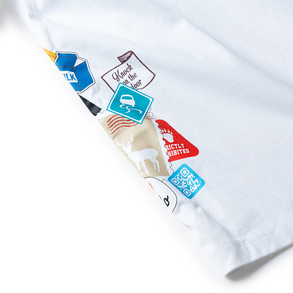TNOC THE TEE2 BIG SHAPE / TRAVEL STICKERS