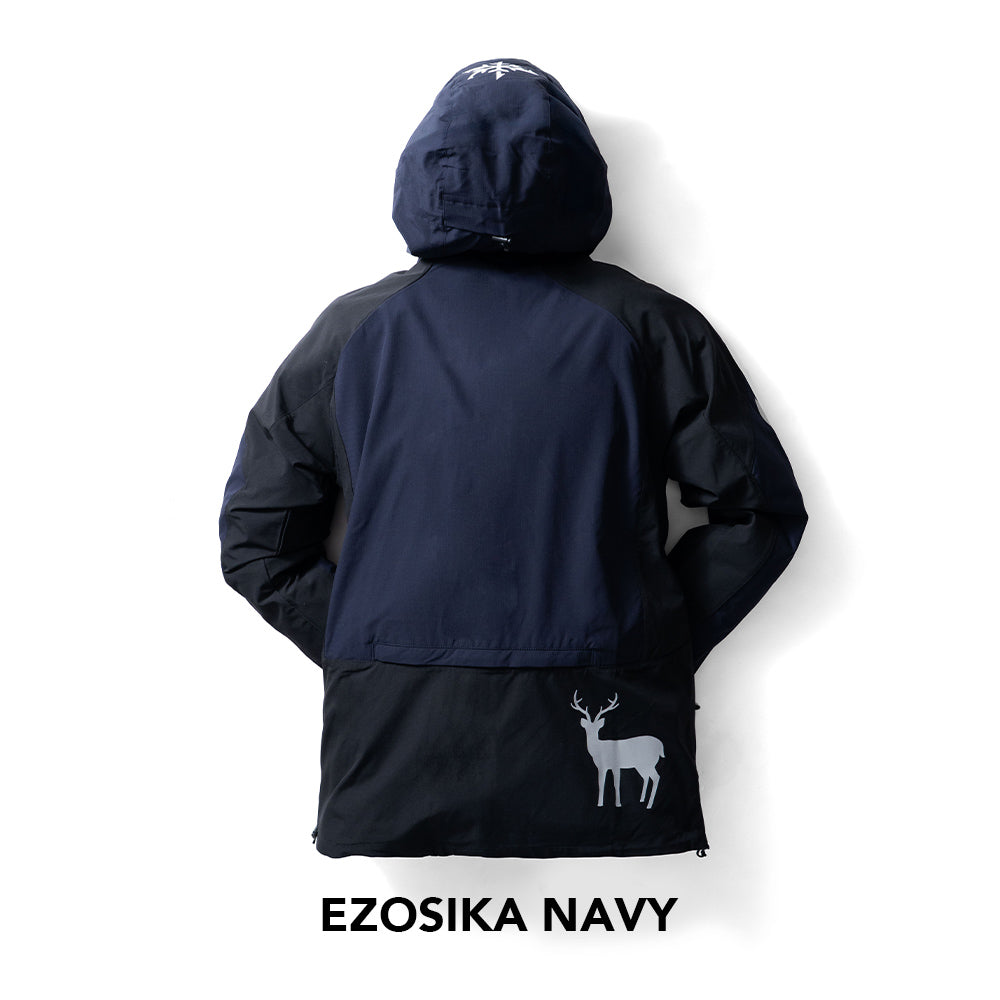 ジャケット・アウター TNOC THE ACTIVE SHELL EZOSIKA NAVY TNOC THE ACTIVE SHELL3