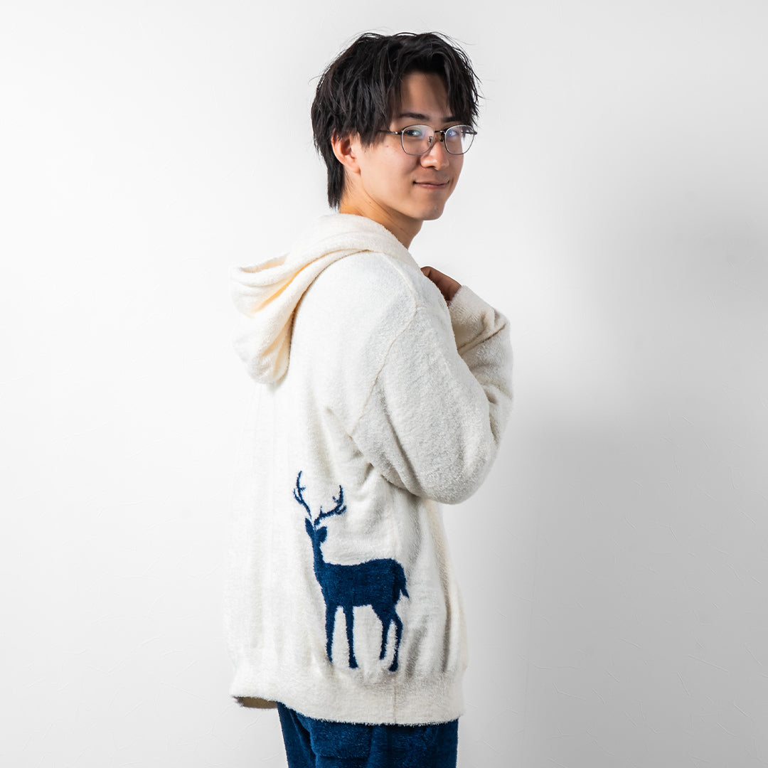 TNOC THE ROOM WEAR-FB HOODIE ZIPUP