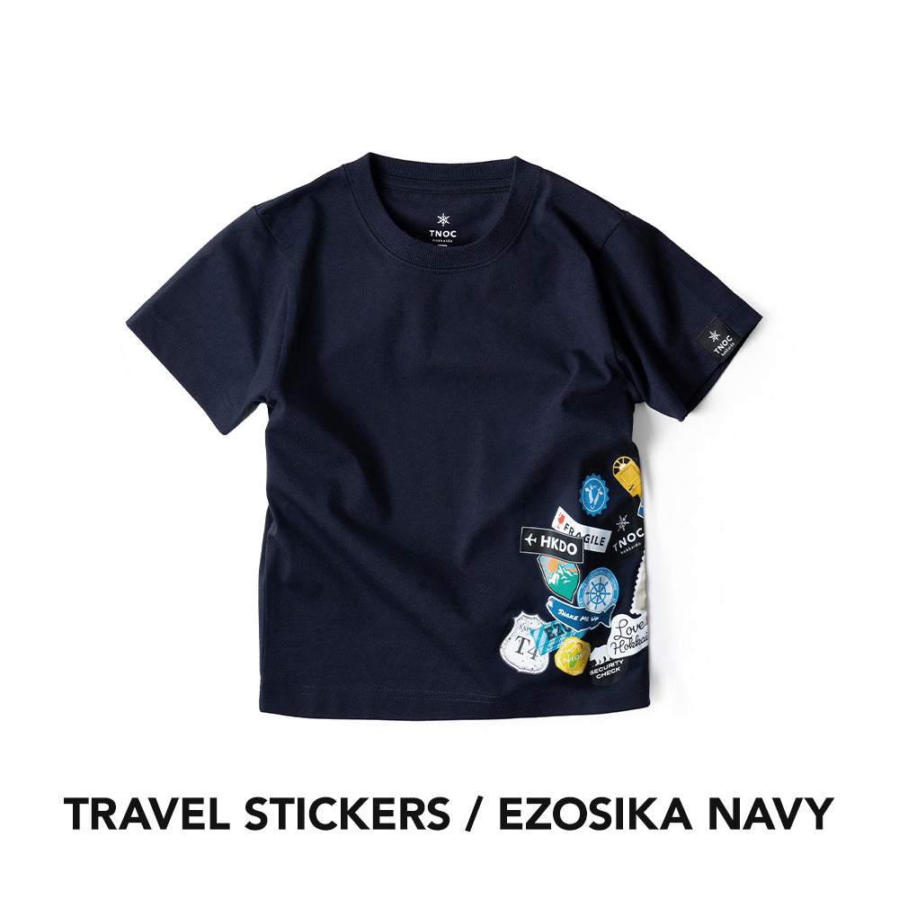TNOC THE TEE2 KIDS BIG SHAPE / TRAVEL STICKERS