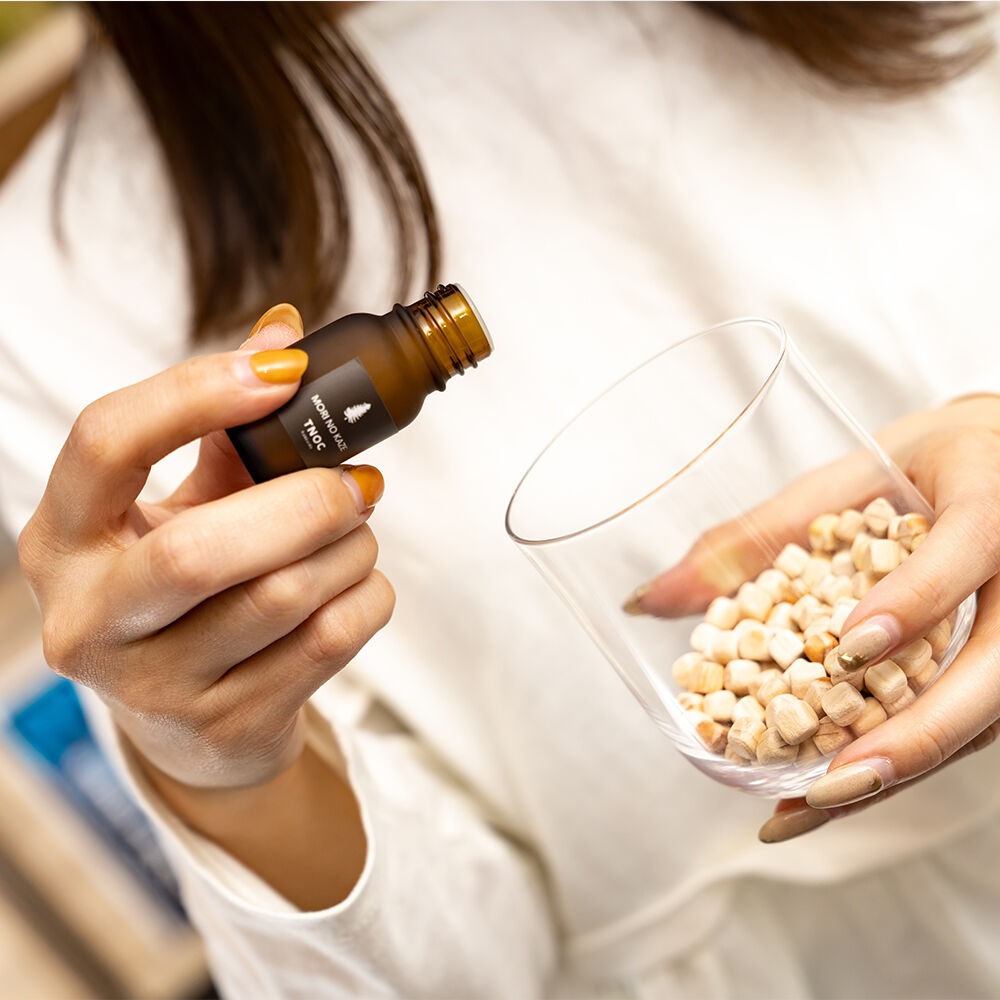 TNOC THE GIFT SET / WOOD CHIPS SACHET&AROMA OIL[GIFT BAG(S)付]