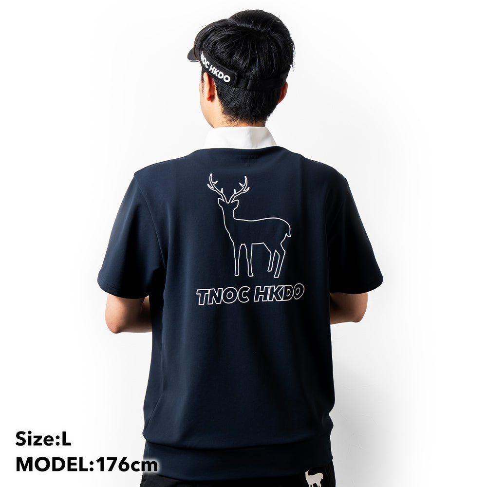 TNOC HKDO MOVE THE TEE-LS2 MOCK TURTLENECK POCKET