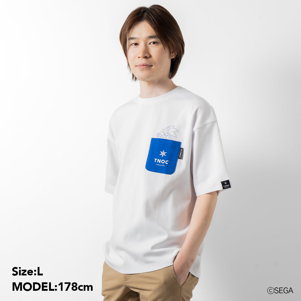 TNOC THE TEE PONTE / SONIC THE HEDGEHOG R-POCKET