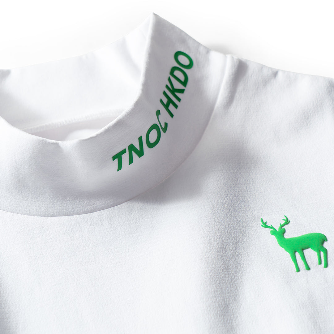 TNOC HKDO MOVE THE TEE-LS2 MOCK TURTLENECK SIDE LOGO