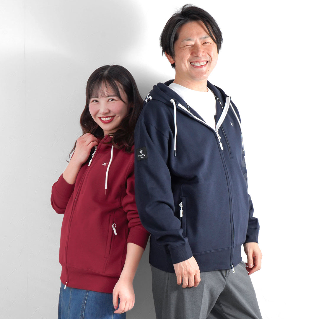 TNOC THE HOODIE ZIPUP-YT3/EZOSIKA