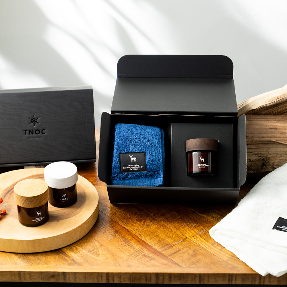 TNOC THE GIFT BOX / TOWEL FACE & HAND CREAM JAR[GIFT BAG(M)付]